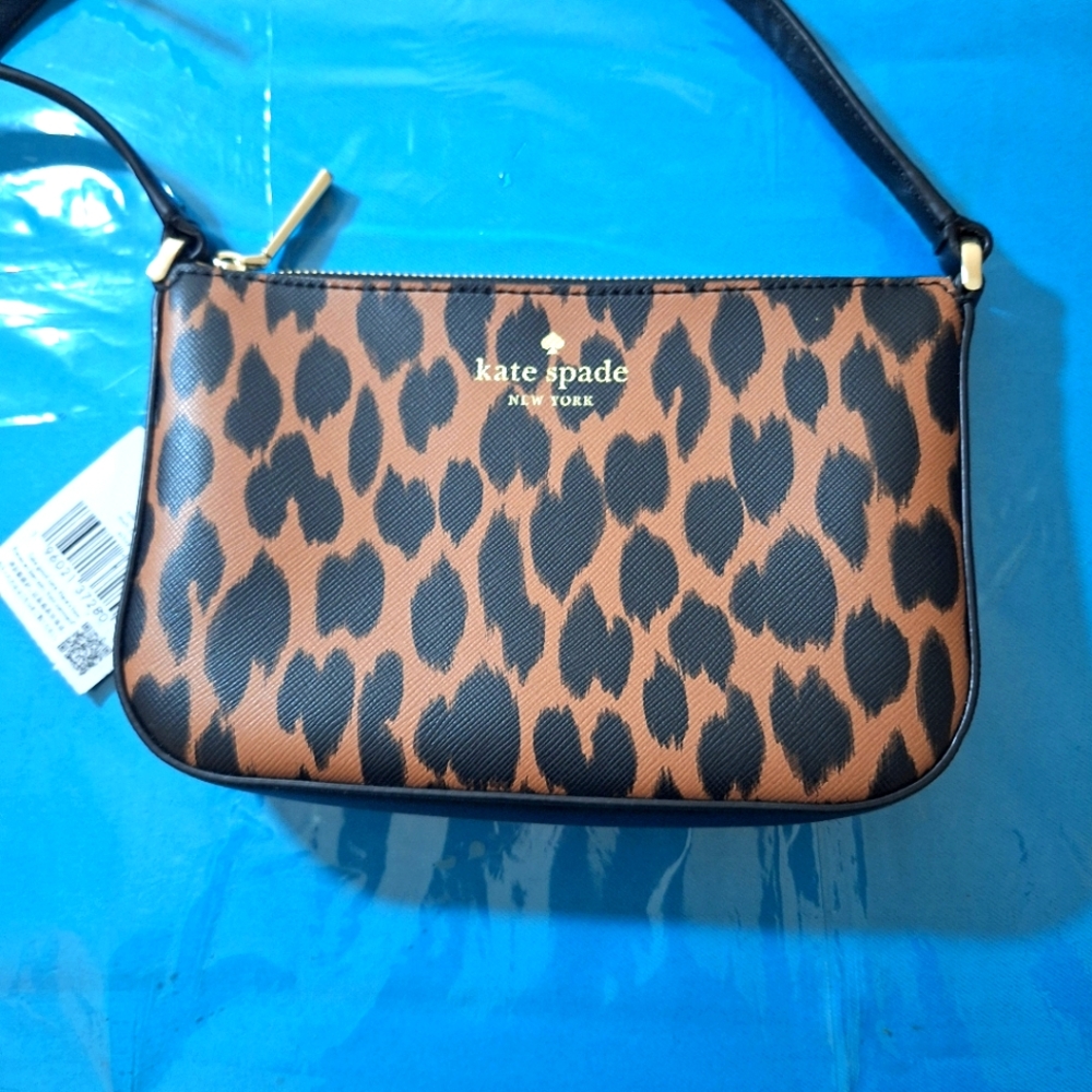 Kate Spade  animal print crossbody